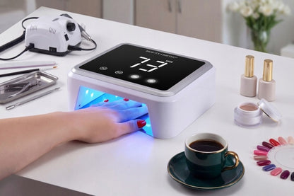 NailGlow Pro Belaidė UV/LED nagų lempa 180W