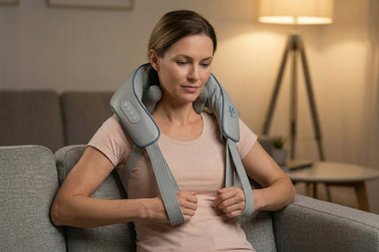 NeckChill belaidis Shiatsu kaklo ir nugaros masažuoklis